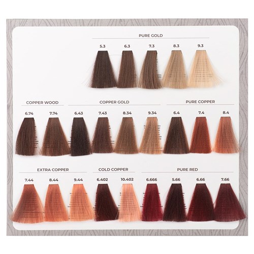 Echos Color Vegan Hair Colour 7.44 Medium Blonde Intense Copper