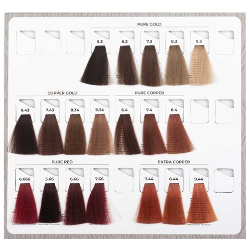 Echos Color Vegan Hair Colour 6.666 Dark Blonde Red Intense