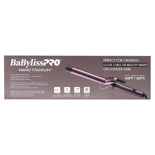 BaBylissPRO Nano Titanium Curling Iron Nightfall 32mm