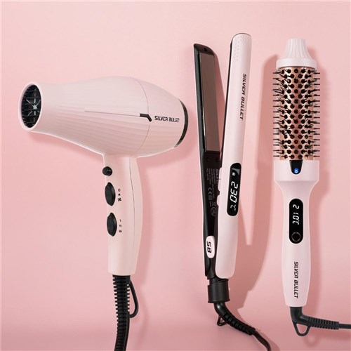 Silver Bullet City Chic Hair Straightener Pink