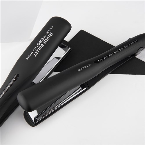 Silver Bullet Keratin 230 Titanium Wide Plate Hair Straightener