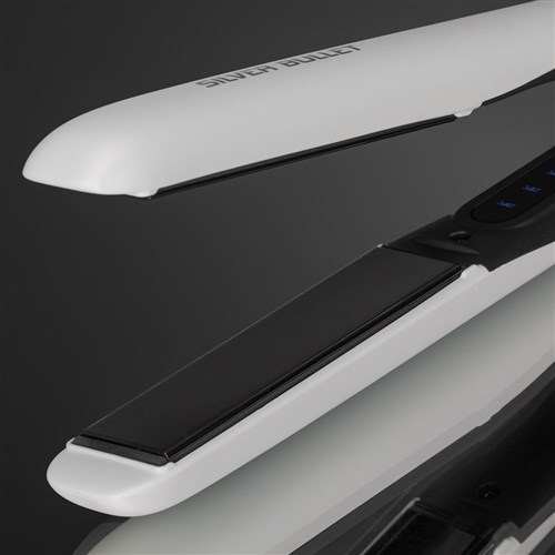 Silver Bullet Titanium 230 Supernova Hair Straightener White Star