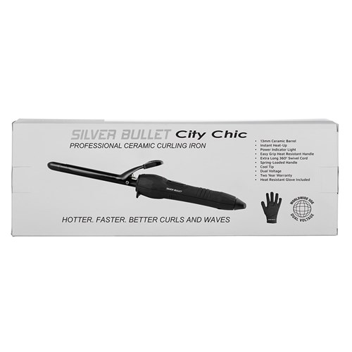 Silver Bullet City Chic Curling Iron 13mm