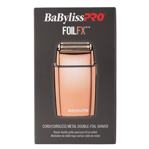 BaBylissPRO RoseFX FoilFX02 Metal Double Foil Shaver