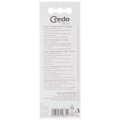 Credo Toenail Clipper Curved