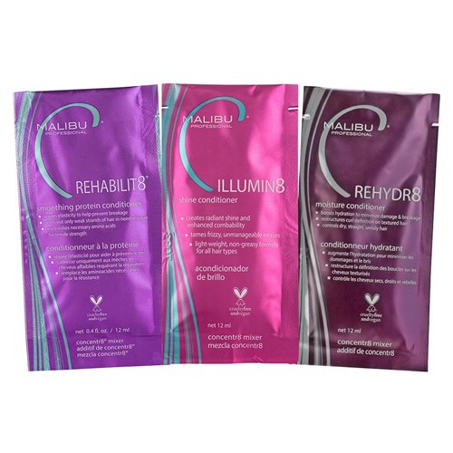 Malibu C Illumin8 Shine Conditioner 6pc