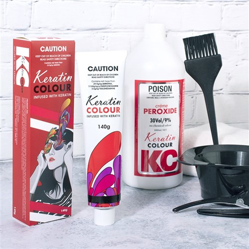 Keratin Colour Permanent Colour 5.13 Light Ash Golden Brown